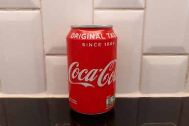 Blikje coca cola