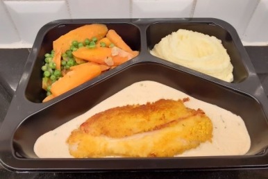 Dagschotel kipcordon bleu worteltjes en erwtjes